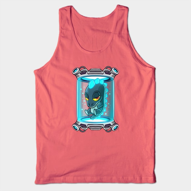 Baby Dino Clone 3 Tank Top by Popon85